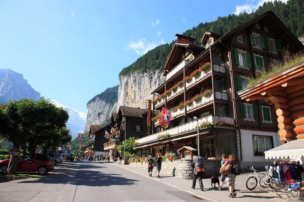 Hotel Oberland เลาเทอร์บรุนเนน ภายนอก รูปภาพ